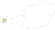 Radtour Spullersee-Runde am Arlberg: Position auf der Karte
