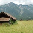 Typische Scheune bei Garmisch