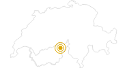 Hike UNESCO High Route - from Bettmerhorn to Eggishorn and Fiescheralp in Brig / Aletsch: Position on map
