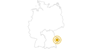 Hike Hike from Langfurth to Brotjacklriegel in the Bavarian Forest: Position on map