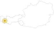 Hike From St. Christoph to Kaltenberghütte in St.Anton am Arlberg: Position on map