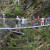 Die imposante Hängebrücke, die Sie beim Steig erwarten