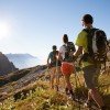 Hinauf zur Schwarzenberghütte auf 2267 m