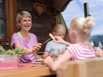 Familien Wandern Hütteneinkehr Wildschönau