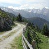 Die Wanderwege sind hier gut befestigt