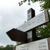 Auf der Tour folgst du der Beschilderung Trifftsperre bzw. Goldsteig