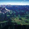 Blick bis zum Langkofel