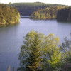 Start und Ziel sind am Lac de Robertville