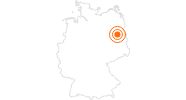 Tourist Attraction East Side Gallery Berlin: Position on map