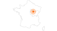 Ausflugsziel Abtei Fontenay in Montbard in Côte-d'Or: Position auf der Karte