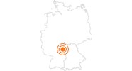 Ausflugsziel Festung Marienberg Würzburg Würzburg und Romantisches Franken - Fränkisches Seenland: Position auf der Karte
