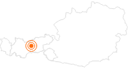 Tourist Attraction Bergiselschanze in Innsbruck Innsbruck and its holiday villages: Position on map