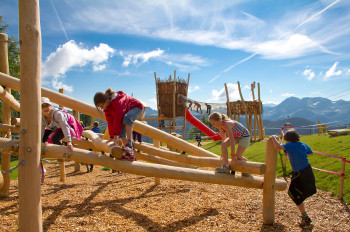 Auch Balance ist von den Kindern gefragt.