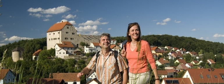 Ausblick auf die Burg