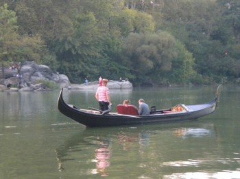 Gondelfahrt im Central Park