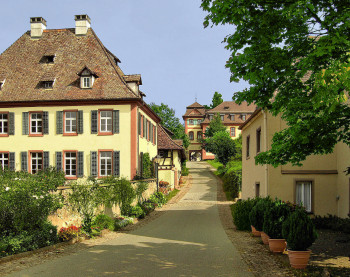 Am Schlossbuck: Wunderbar erhaltenes Ensemble.