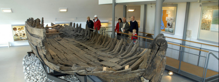 Das Ülvesbüller Wrack wurde 1994 am Sielzug in Ülvesbüll entdeckt.