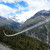 Sky, mountains and forest provide the backdrop for the Europabruecke bridge.
