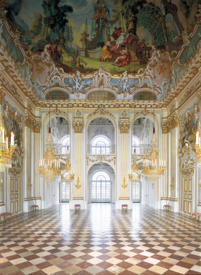 Ballroom at Nymphenburg Palace.
