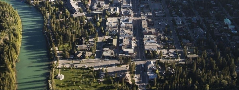Die malerische Landschaft rund um Banff