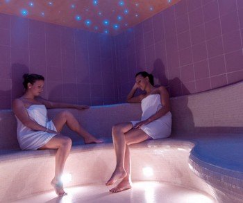 In der Sauna