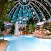 Wasserwelt und Saunalandschaft erstrecken sich über 18.000qm.