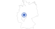 Badesee/Strand Edersee in Nordhessen: Position auf der Karte