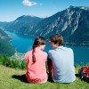 Herrlicher Ausblick während einer Wandertour am Achensee.