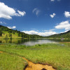 Der Ferchensee überzeugt mit seiner herrlichen Gebirgslandschaft.