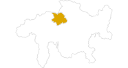map of all hikes in Chur