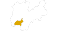 map of all hikes in Lago di Garda and Ledro