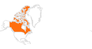 map of all tourist attractions in Canada
