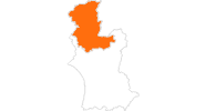 map of all tourist attractions in the Tongariro National Park