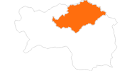 Karte der Ausflugsziele in der Hochsteiermark