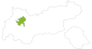 Karte der Radtouren in der Ferienregion Imst