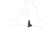 Karte der Reiseziele im Gasteinertal